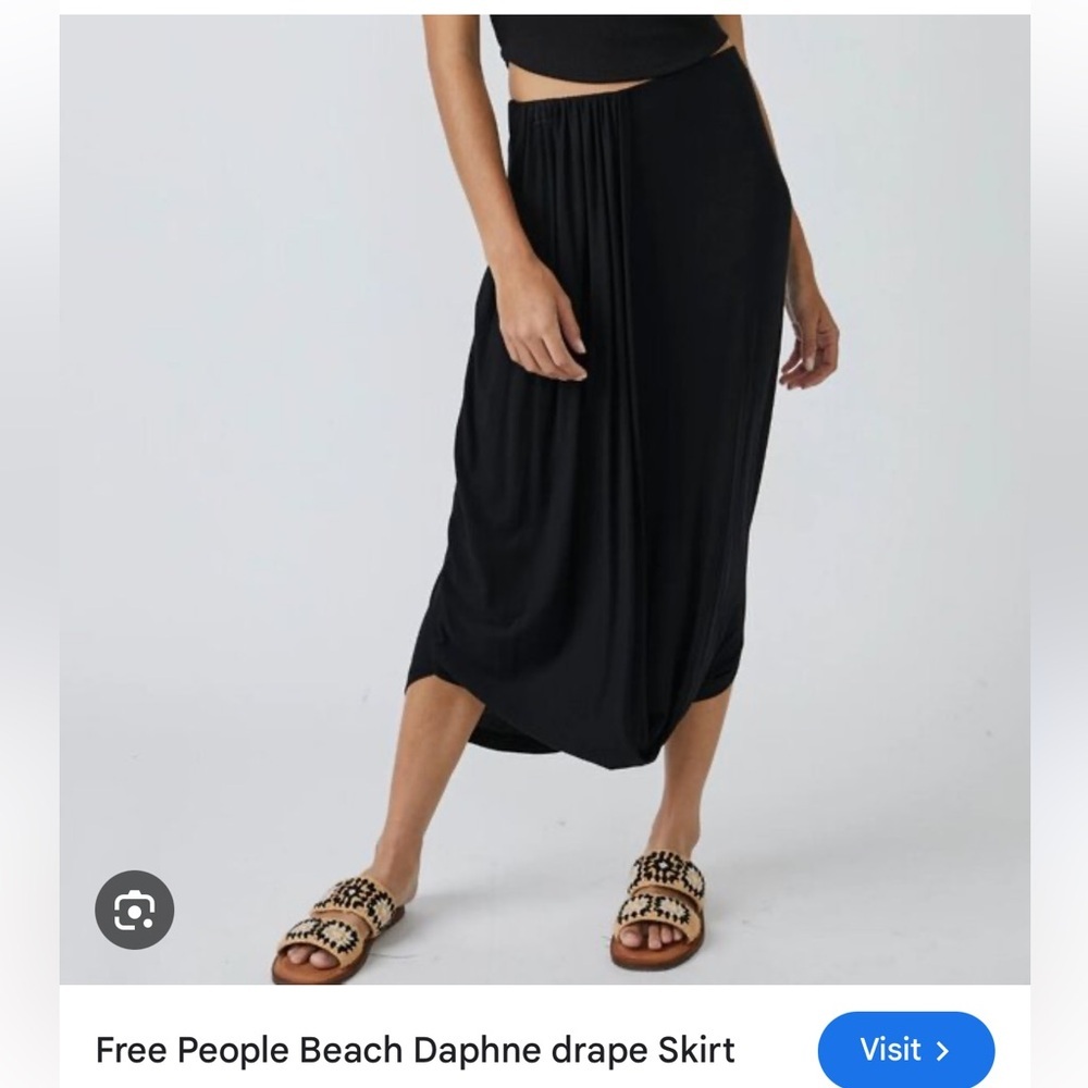 Free People Beach Daphne drape Skirt